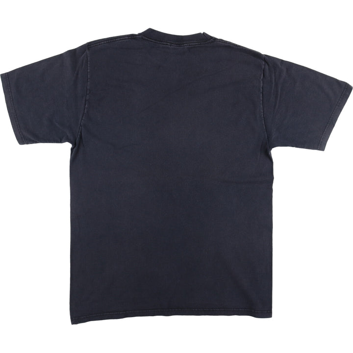 THE COTTON EXCHANGE USMC Military Print T-Shirt Made in USA Men's Size L cotton black type Vintage Second Hand