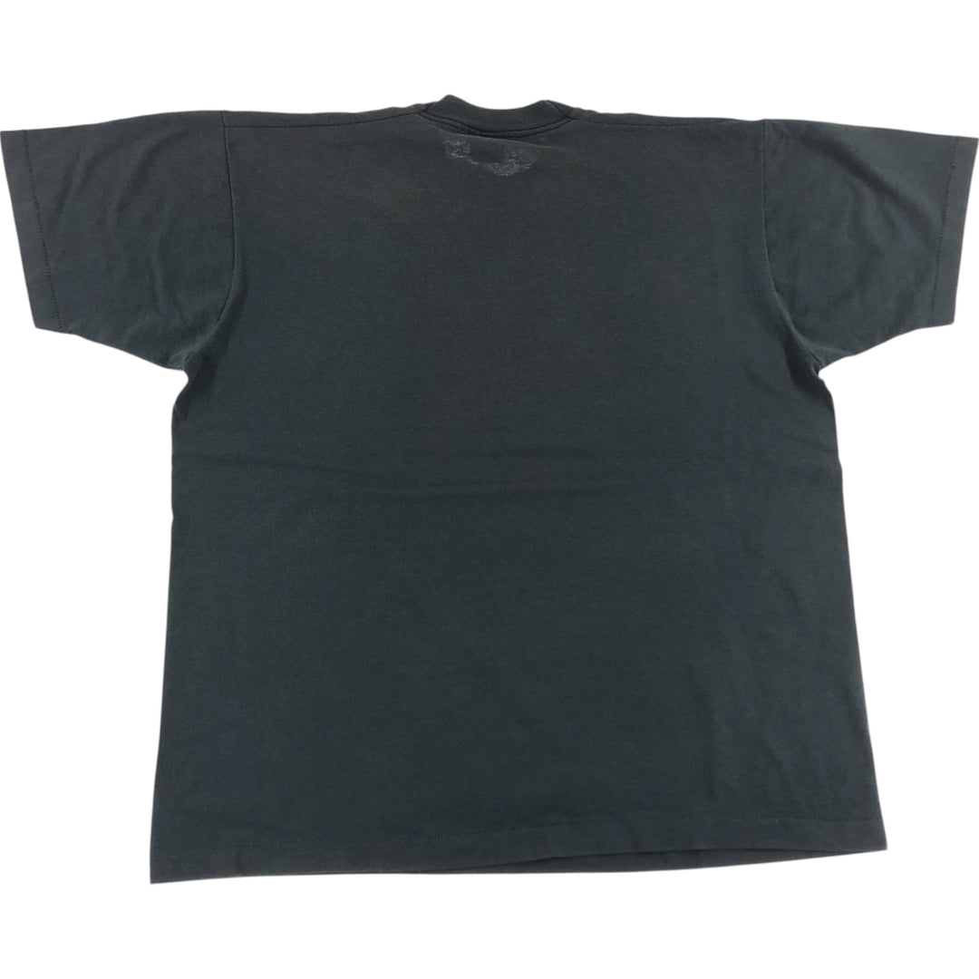 90'S Fruit of the Loom PNCBANK Message Print T-Shirt Made in USA Men's XL Vintage cotton black type Vintage Second Hand
