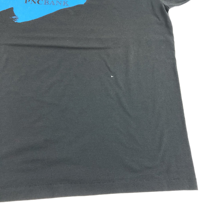 90'S Fruit of the Loom PNCBANK Message Print T-Shirt Made in USA Men's XL Vintage cotton black type Vintage Second Hand