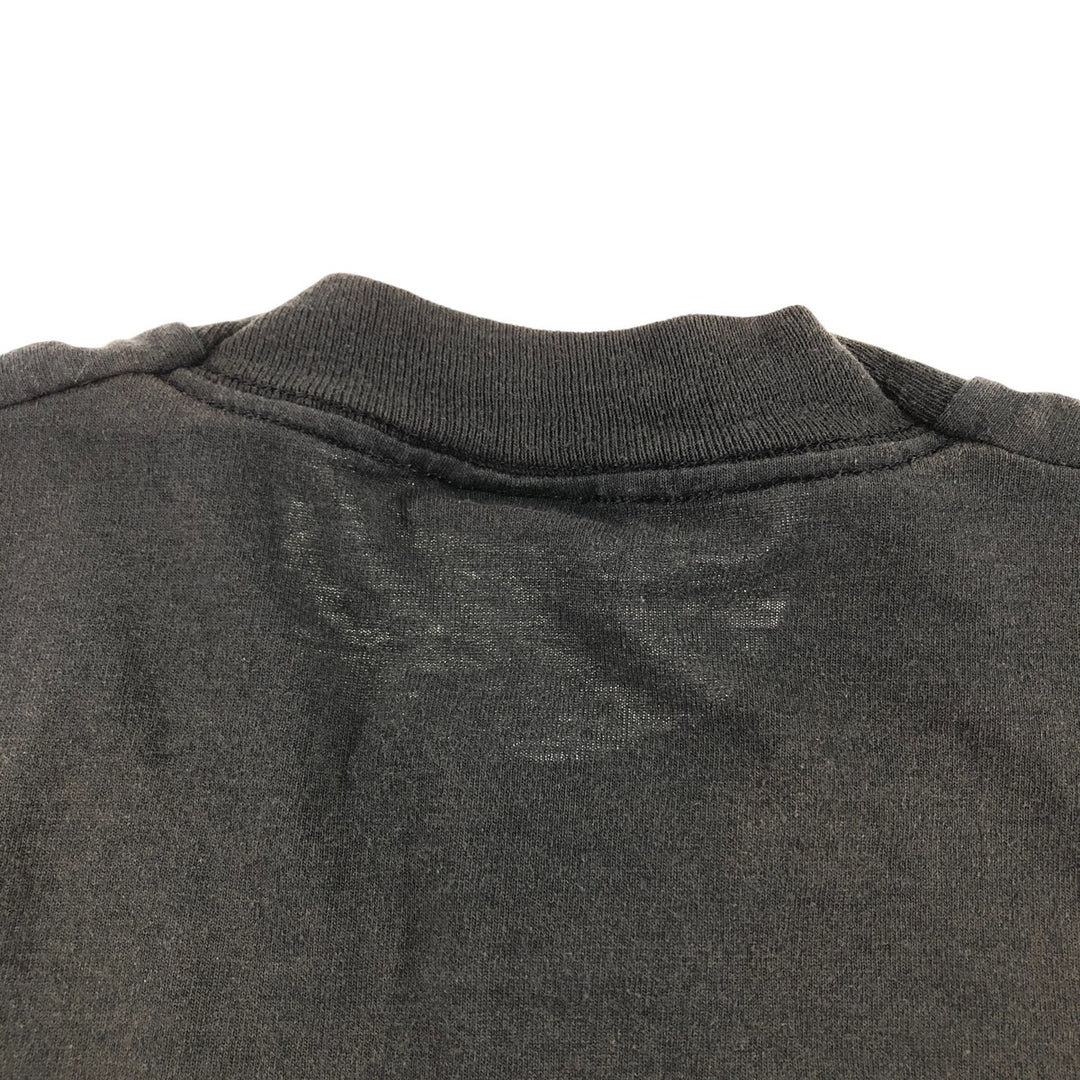 90'S Fruit of the Loom PNCBANK Message Print T-Shirt Made in USA Men's XL Vintage cotton black type Vintage Second Hand