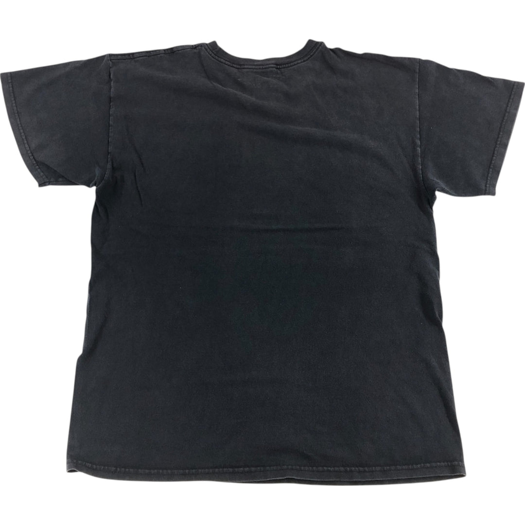 ALSTYLE DEATHROW RECORDS Band T-shirt, Men's L size cotton black type Vintage Second Hand