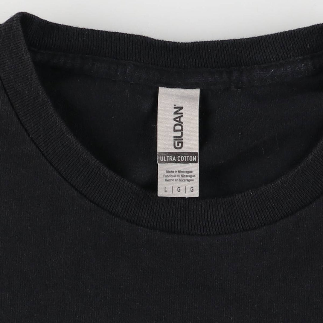 Gildan Audi Advertising T-Shirt, Men's Size L cotton black type Vintage Second Hand