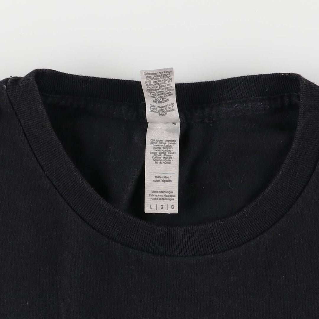 Gildan Audi Advertising T-Shirt, Men's Size L cotton black type Vintage Second Hand