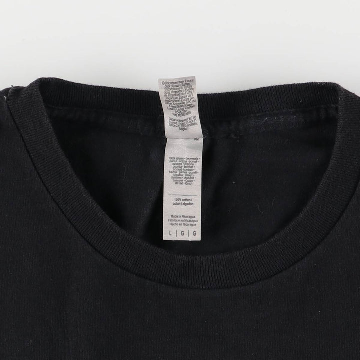 Gildan Audi Advertising T-Shirt, Men's Size L cotton black type Vintage Second Hand