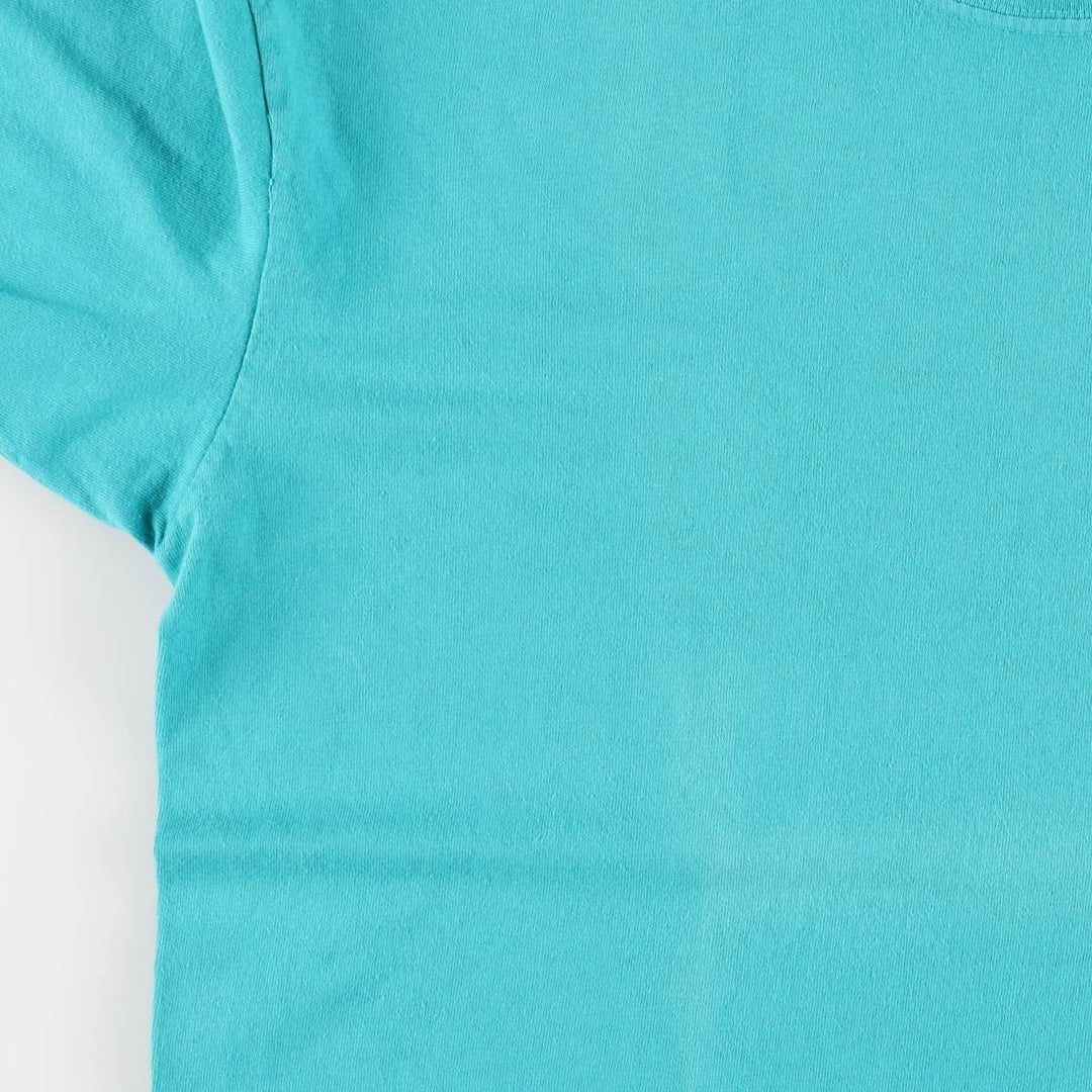 Vintage 90'S LIFEFORMS Advertising T-Shirt, Made in USA, Men's XL cotton turquoise blue Vintage Second Hand