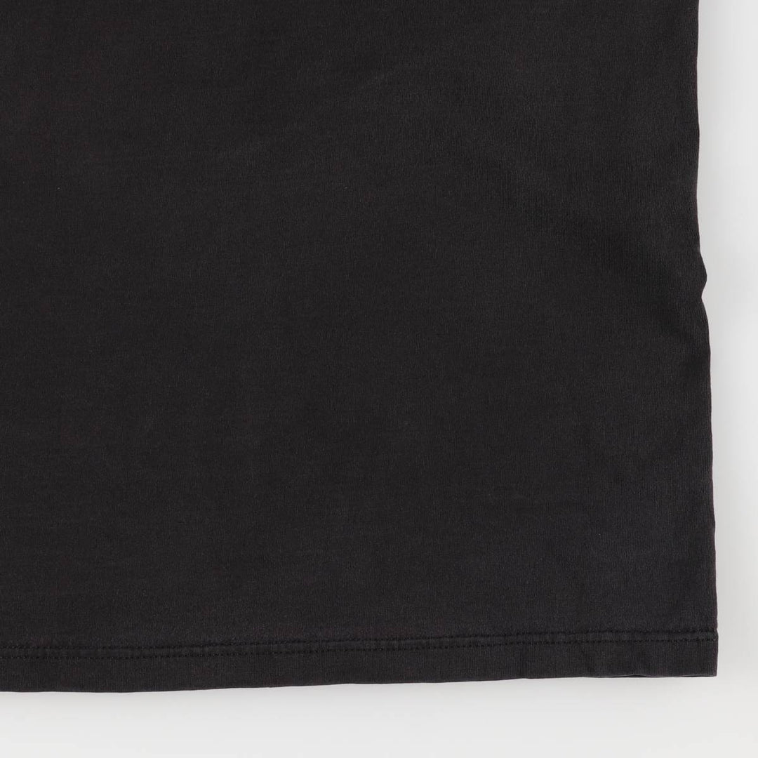 King HOOTERS Advertising T-Shirt, Made in Canada, Men's XXL cotton black type Vintage Second Hand