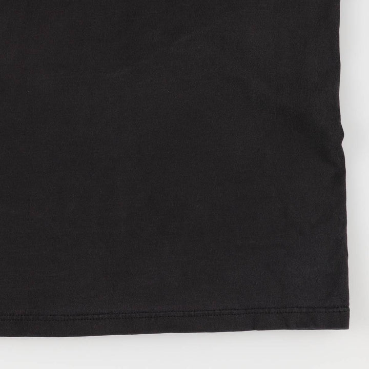King HOOTERS Advertising T-Shirt, Made in Canada, Men's XXL cotton black type Vintage Second Hand