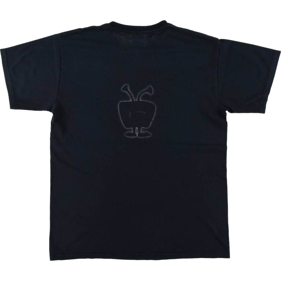 Gildan TiVo Corporation Advertising T-Shirt, Men's Size Medium cotton black type Vintage Second Hand
