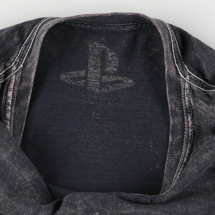 PlayStation Advertising T-shirt, Men's Size M unclear black type Vintage Second Hand
