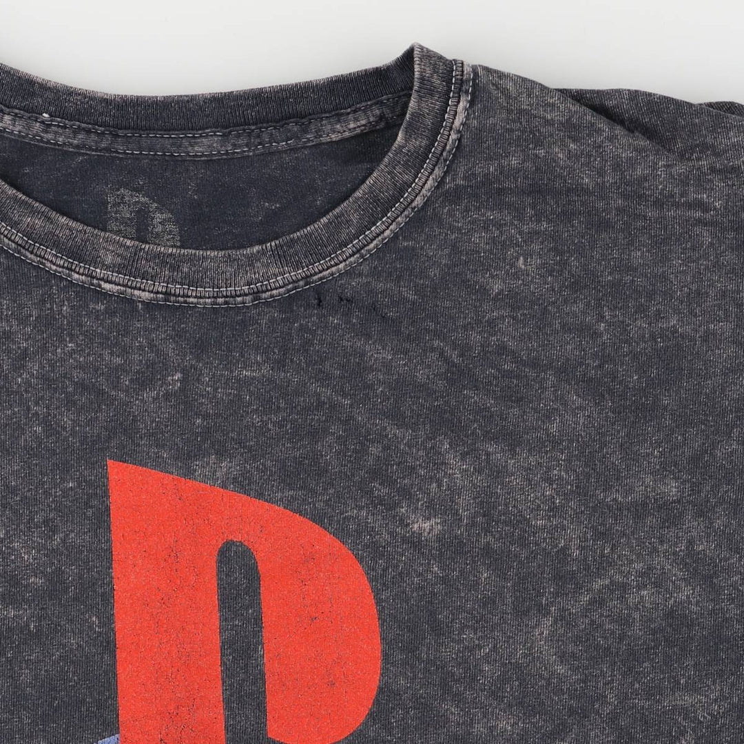 PlayStation Advertising T-shirt, Men's Size M unclear black type Vintage Second Hand