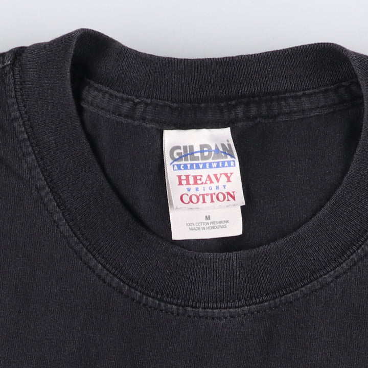 Gildan CSI Crime Scene Investigation Movie T-Shirt Men's M size cotton black type Vintage Second Hand