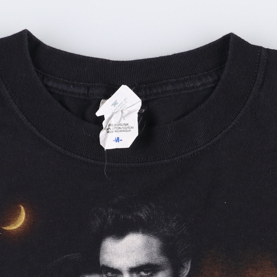 00'S Anvil The Twilight Saga New Moon Movie T-shirt Men's M size cotton black type Vintage Second Hand