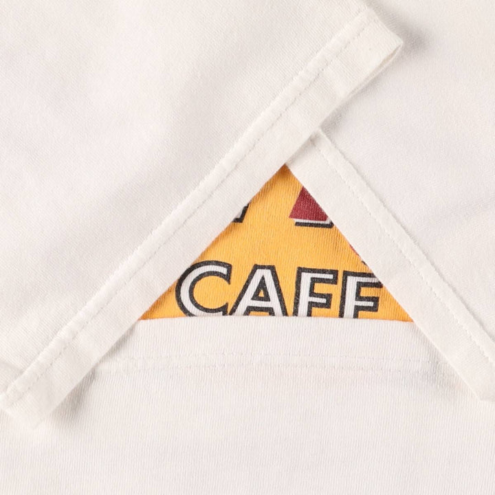 90'S HARD ROCK CAFE Hard Rock Cafe Advertising T-shirt Made in USA Men's L Vintage cotton white type Vintage Second Hand