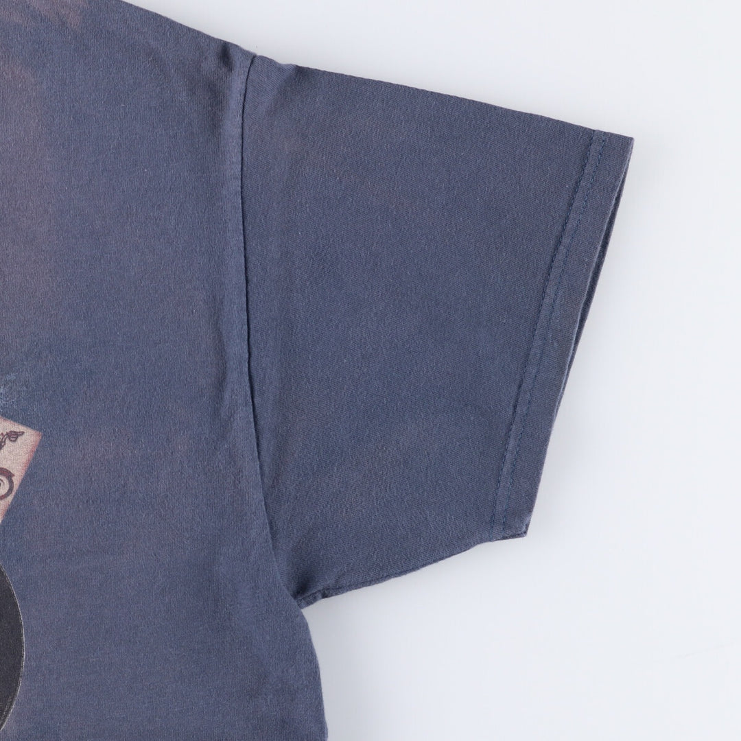 00'S Harley-Davidson Motorcycle Bike T-shirt Made in USA Men's L size cotton Charcoal Vintage Second Hand