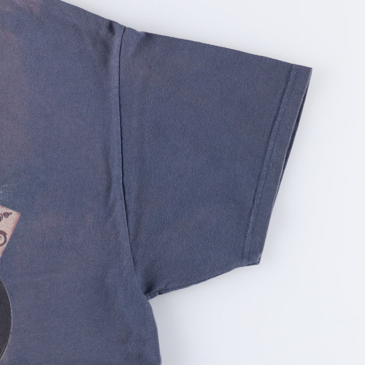 00'S Harley-Davidson Motorcycle Bike T-shirt Made in USA Men's L size cotton Charcoal Vintage Second Hand