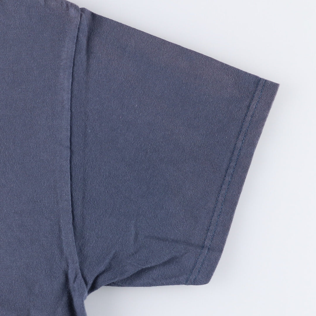 00'S Harley-Davidson Motorcycle Bike T-shirt Made in USA Men's L size cotton Charcoal Vintage Second Hand