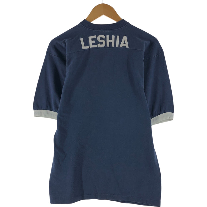 Vintage 90'S college T-shirt, size S, men's unclear navy blue type Vintage Second Hand