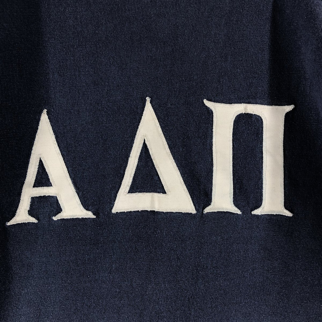 Vintage 90'S college T-shirt, size S, men's unclear navy blue type Vintage Second Hand