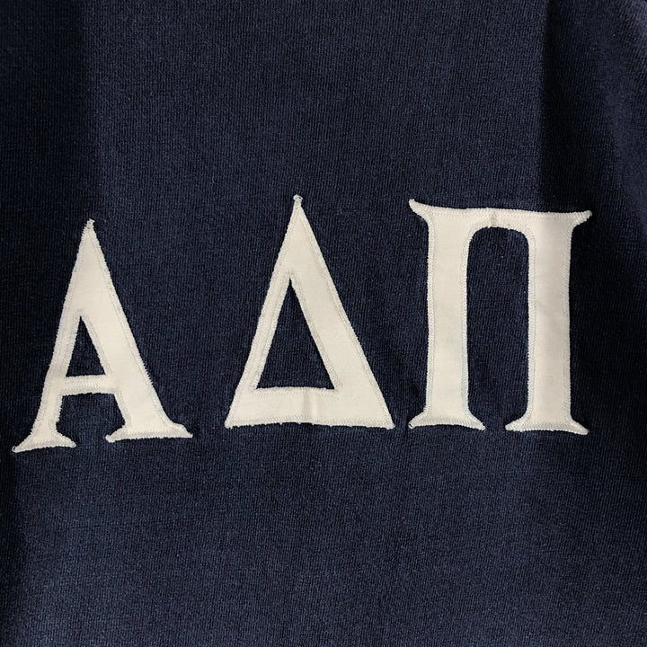 Vintage 90'S college T-shirt, size S, men's unclear navy blue type Vintage Second Hand