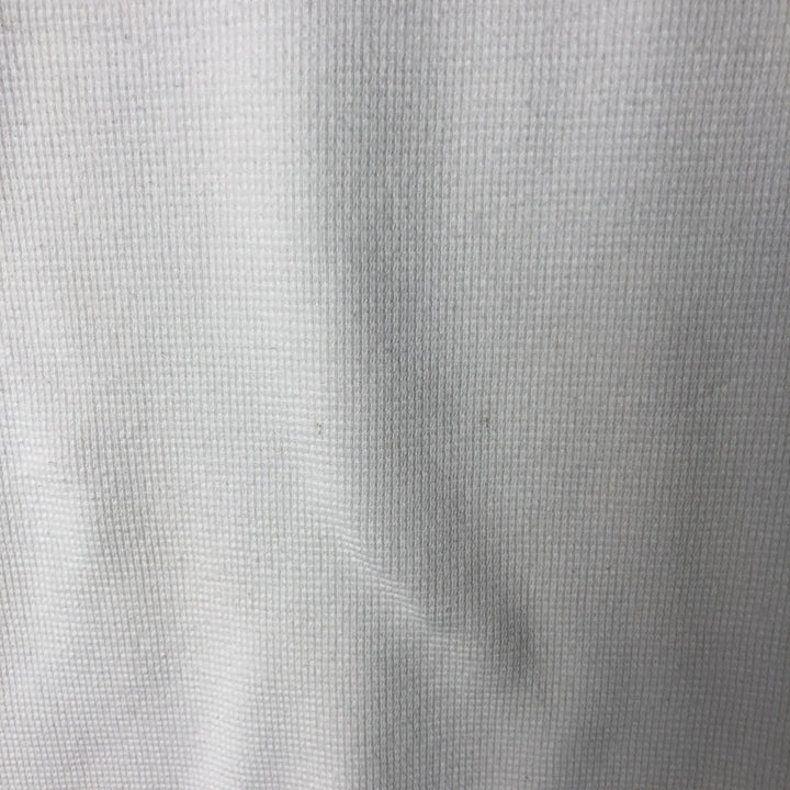 Ralph Lauren POLO RALPH LAUREN Thermal Ron T Waffle Men's L size cotton white type Vintage Second Hand