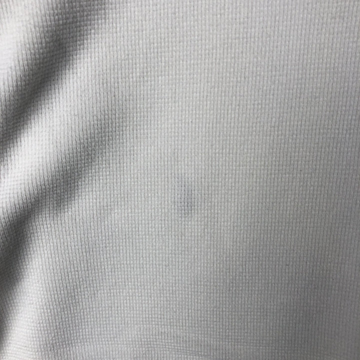 Ralph Lauren POLO RALPH LAUREN Thermal Ron T Waffle Men's L size cotton white type Vintage Second Hand