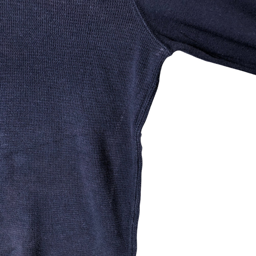 Ralph Lauren POLO RALPH LAUREN Thermal Long T-Shirt Men's XL cotton navy blue type Vintage Second Hand