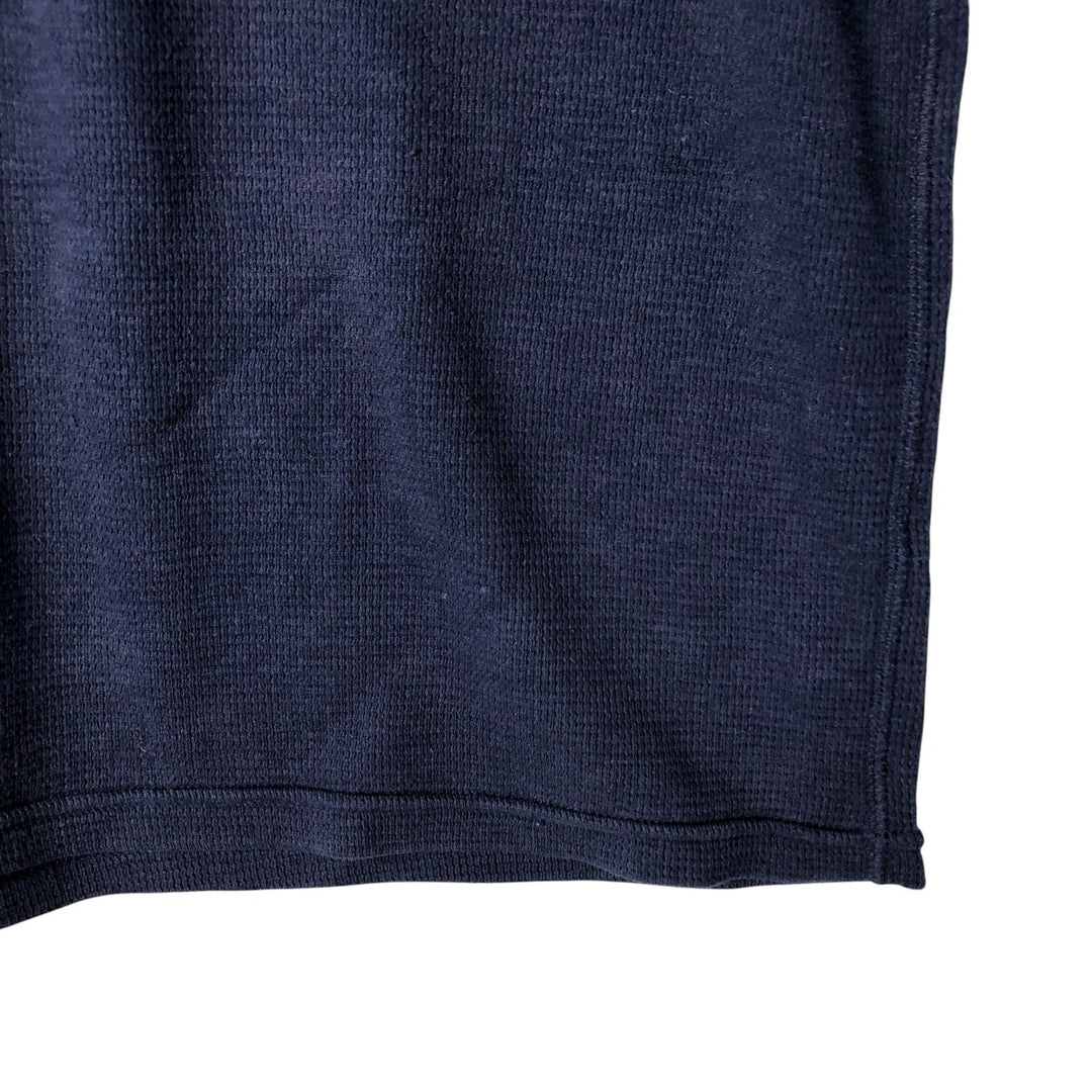 Ralph Lauren POLO RALPH LAUREN Thermal Long T-Shirt Men's XL cotton navy blue type Vintage Second Hand