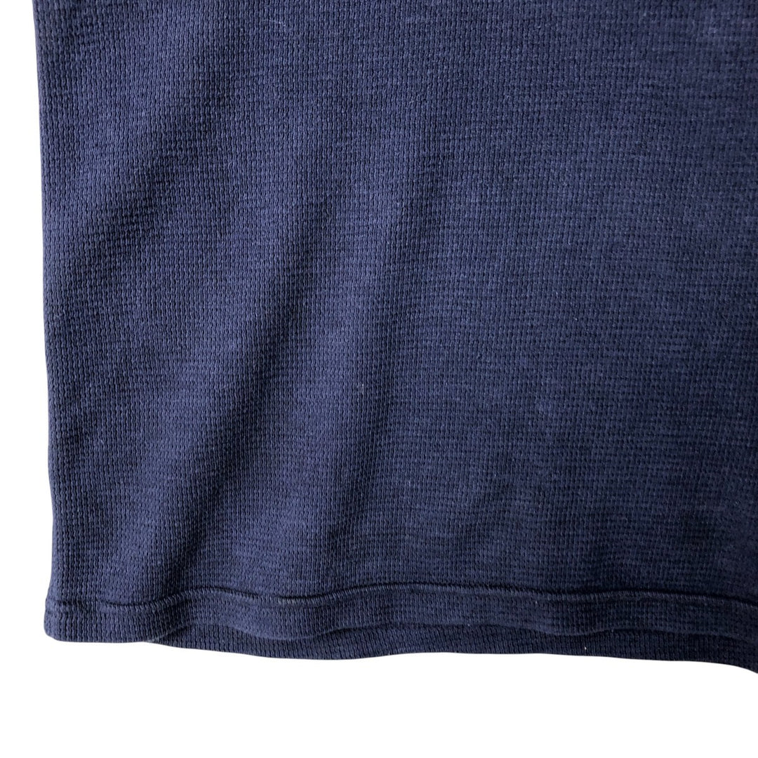 Ralph Lauren POLO RALPH LAUREN Thermal Long T-Shirt Men's XL cotton navy blue type Vintage Second Hand