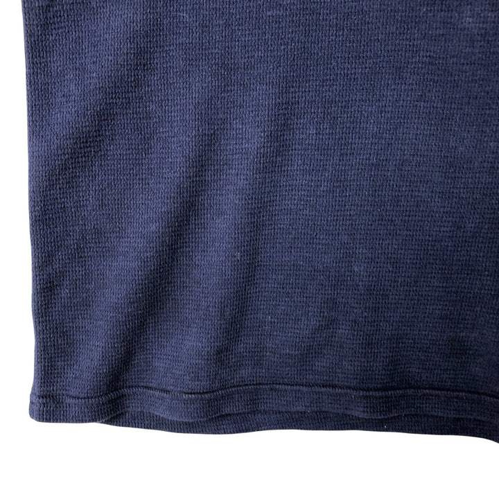 Ralph Lauren POLO RALPH LAUREN Thermal Long T-Shirt Men's XL cotton navy blue type Vintage Second Hand