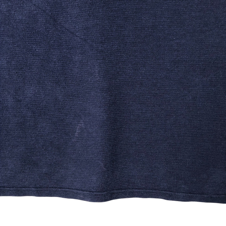 Ralph Lauren POLO RALPH LAUREN Thermal Long T-Shirt Men's XL cotton navy blue type Vintage Second Hand