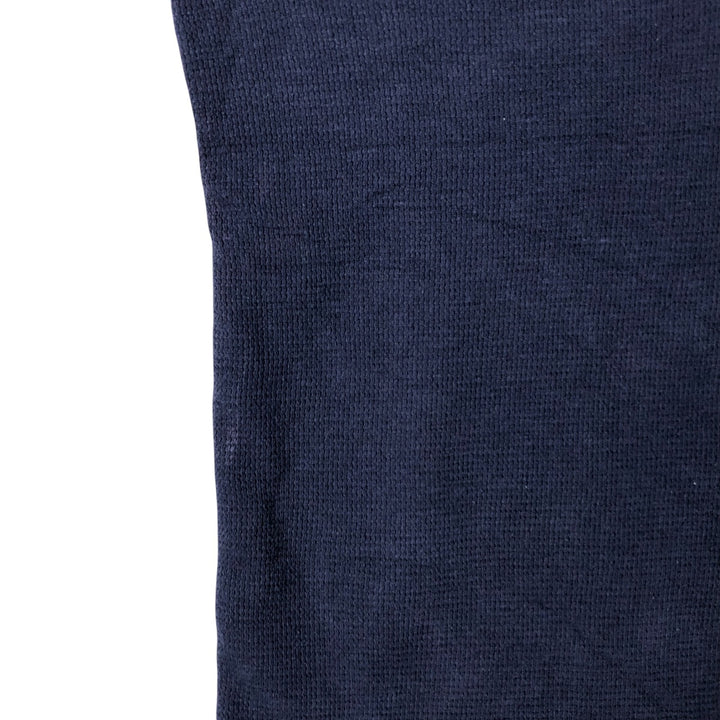 Ralph Lauren POLO RALPH LAUREN Thermal Long T-Shirt Men's XL cotton navy blue type Vintage Second Hand