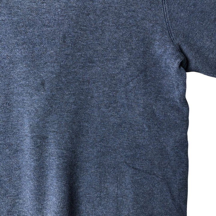 Banana Republic Thermal Long T-Shirt, Men's Size L cotton navy blue type Vintage Second Hand