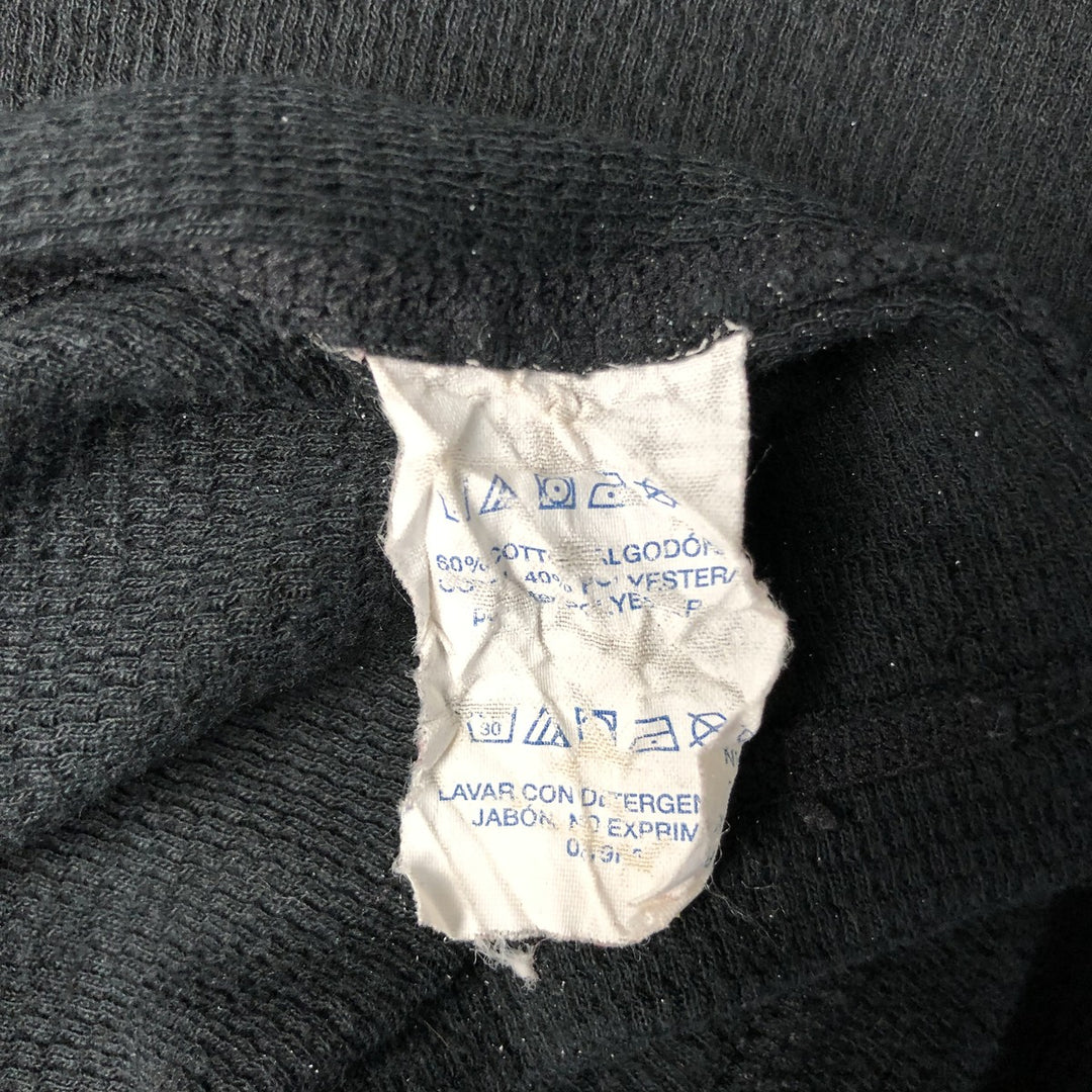Ralph Lauren POLO RALPH LAUREN SLEEPWEAR Thermal Long T-shirt Honeycomb Men's XL cotton black type Vintage Second Hand