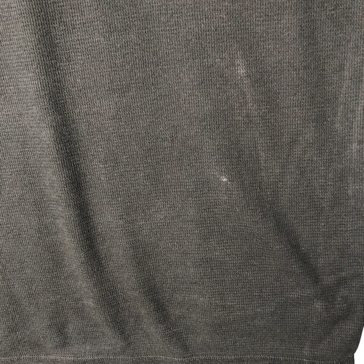 Ralph Lauren POLO RALPH LAUREN SLEEPWEAR Thermal Long T-shirt Honeycomb Men's XL cotton black type Vintage Second Hand