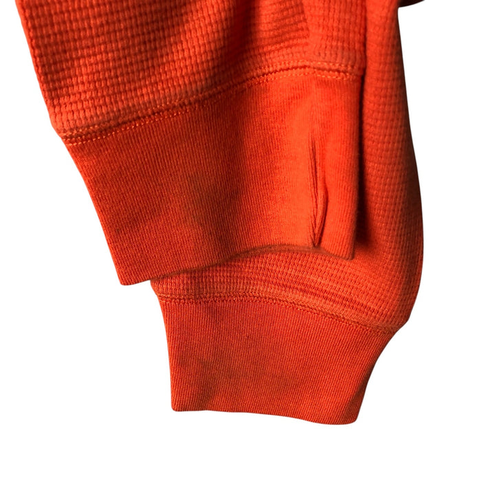 Ralph Lauren POLO RALPH LAUREN SLEEPWEAR Thermal Long T-shirt Waffle Men's XL cotton orange type Vintage Second Hand