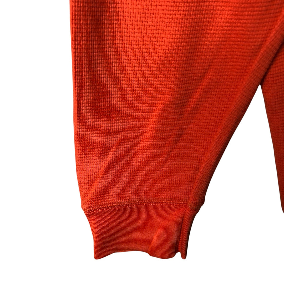 Ralph Lauren POLO RALPH LAUREN SLEEPWEAR Thermal Long T-shirt Waffle Men's XL cotton orange type Vintage Second Hand
