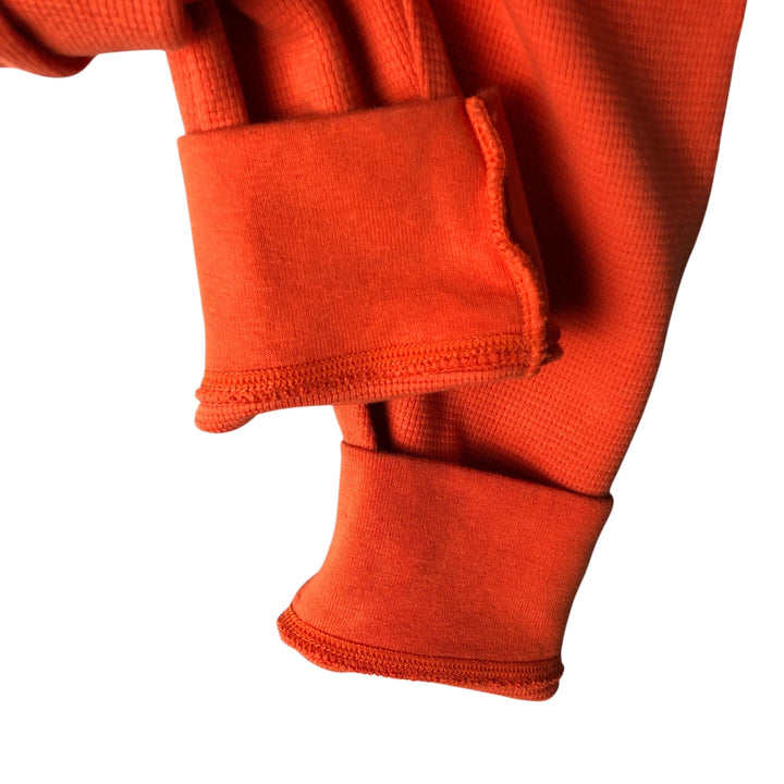 Ralph Lauren POLO RALPH LAUREN SLEEPWEAR Thermal Long T-shirt Waffle Men's XL cotton orange type Vintage Second Hand