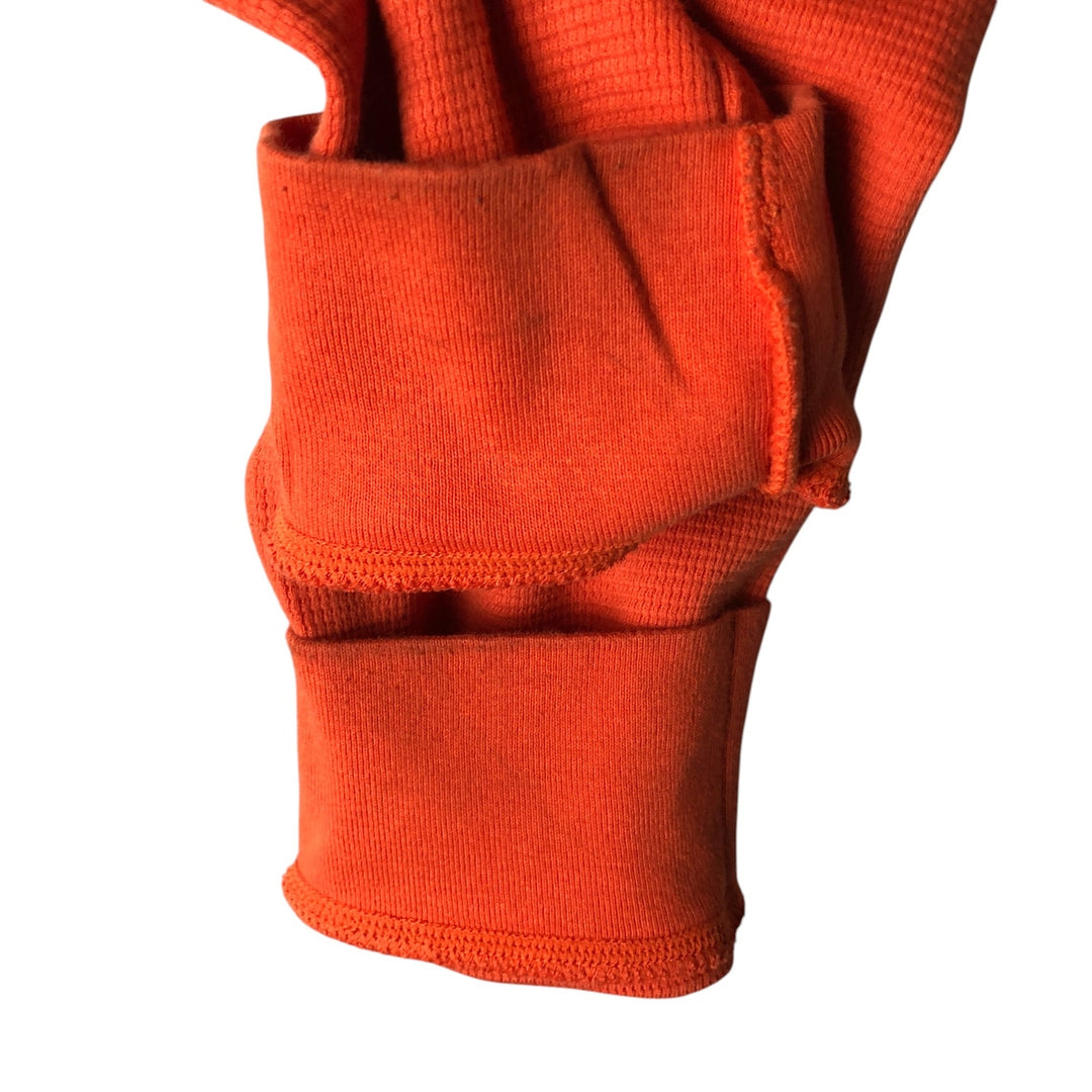 Ralph Lauren POLO RALPH LAUREN SLEEPWEAR Thermal Long T-shirt Waffle Men's XL cotton orange type Vintage Second Hand