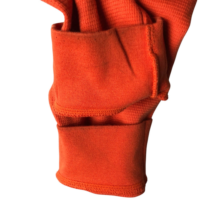 Ralph Lauren POLO RALPH LAUREN SLEEPWEAR Thermal Long T-shirt Waffle Men's XL cotton orange type Vintage Second Hand