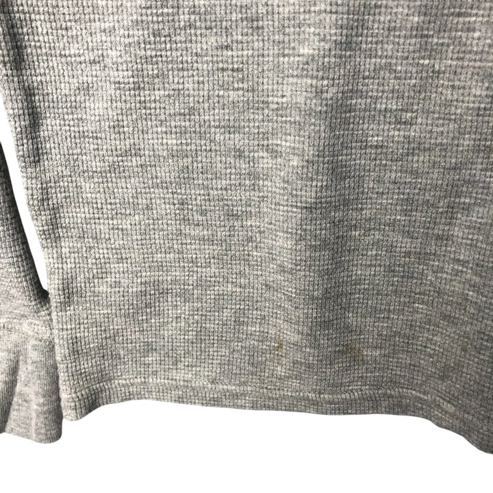 Ralph Lauren POLO RALPH LAUREN Thermal Long T-shirt Waffle Men's XXL cotton gray type Vintage Second Hand
