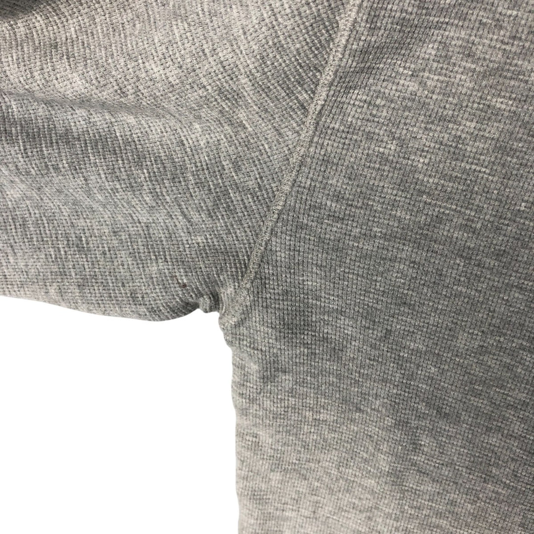 Ralph Lauren POLO RALPH LAUREN Thermal Long T-shirt Waffle Men's XXL cotton gray type Vintage Second Hand