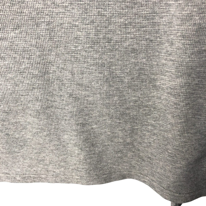 Ralph Lauren POLO RALPH LAUREN Thermal Long T-shirt Waffle Men's XXL cotton gray type Vintage Second Hand