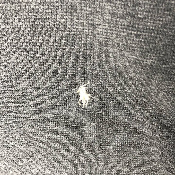 Ralph Lauren POLO RALPH LAUREN SLEEPWEAR Thermal Long T-shirt Waffle Men's XL cotton gray type Vintage Second Hand