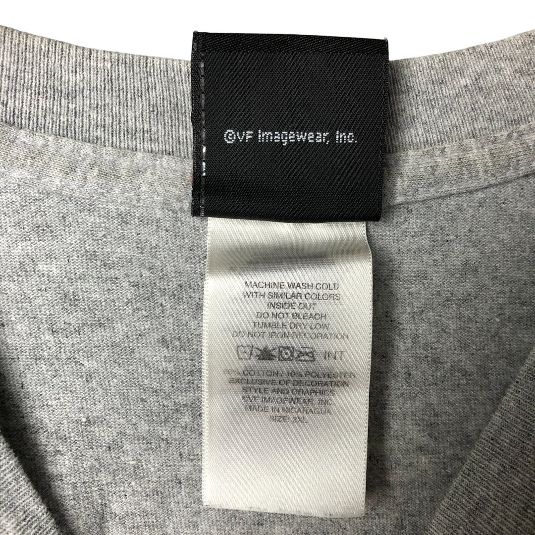 Harley-Davidson Motorcycle Long Sleeve T-Shirt, Men's XXL cotton gray type Vintage Second Hand