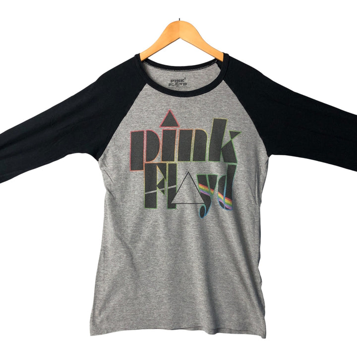 PINK FLOYD Pink Floyd Long Sleeve T-Shirt, Band Tee, Men's Size Medium cotton gray type Vintage Second Hand