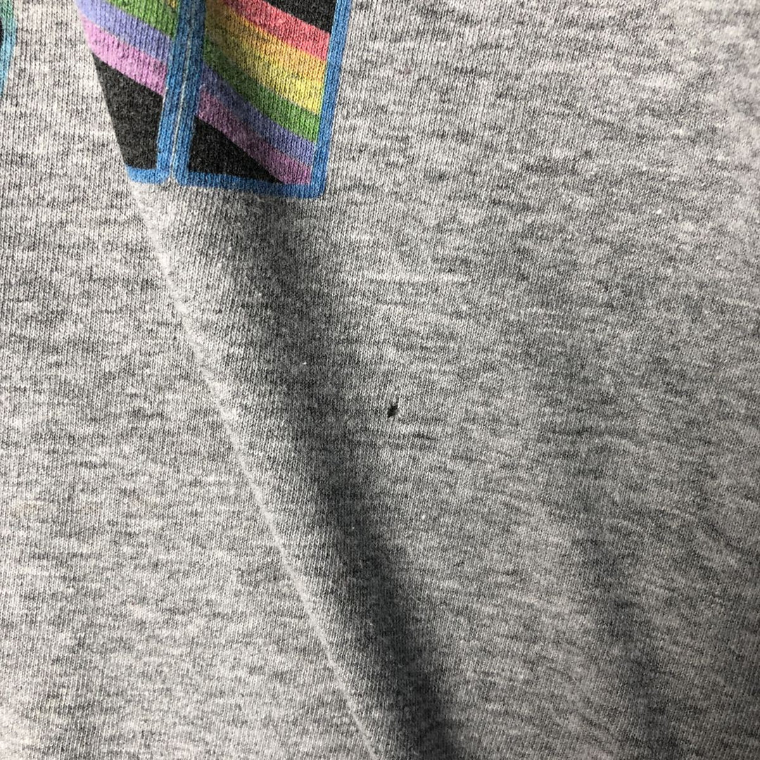 PINK FLOYD Pink Floyd Long Sleeve T-Shirt, Band Tee, Men's Size Medium cotton gray type Vintage Second Hand