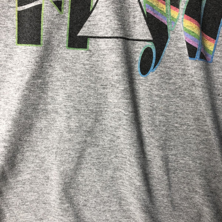 PINK FLOYD Pink Floyd Long Sleeve T-Shirt, Band Tee, Men's Size Medium cotton gray type Vintage Second Hand