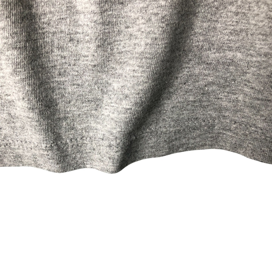 Vintage 90'S Adidas long-sleeved T-shirt, Made in USA, Men's Size Medium cotton gray type Vintage Second Hand