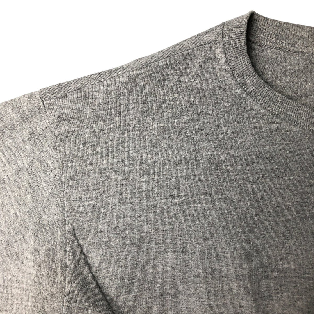Vintage 90'S Adidas long-sleeved T-shirt, Made in USA, Men's Size Medium cotton gray type Vintage Second Hand