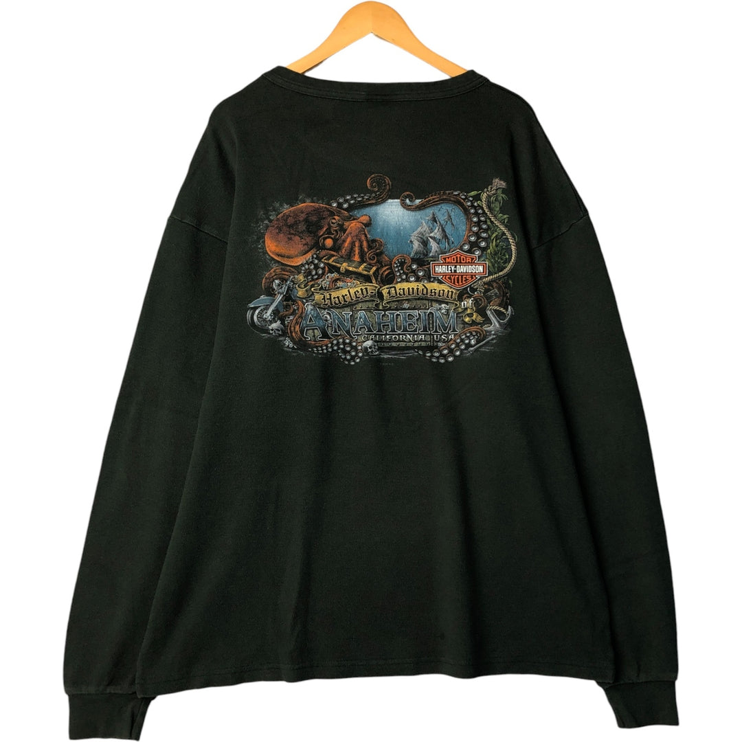 Harley-Davidson Thermallon T-Shirt, Honeycomb, Men's XL unclear Green type dark green Vintage Second Hand